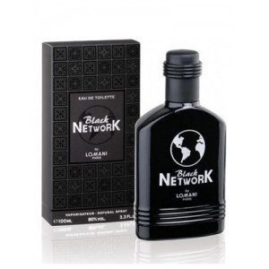 Vyriškas tualetinis vanduo  LOMANI "BLACK NETWORK" 100ml.